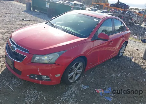 2013 Chevrolet Cruze 2Lt Auto from USA, damaged, VIN 1G1PE5SB7D7240549